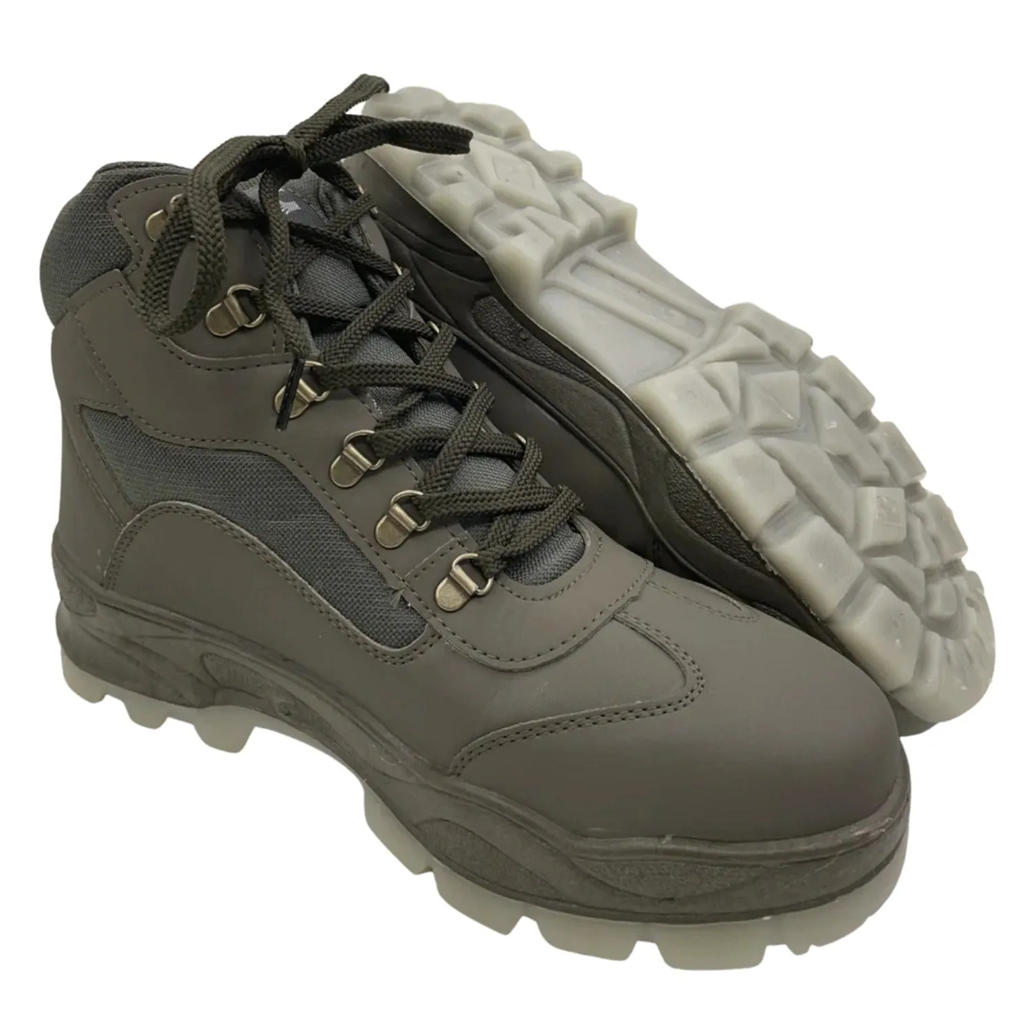 Trekking Shoes - Mid Ankle Olive / Black