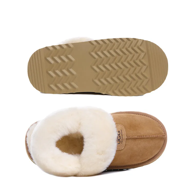 UGG Premium Detachable Fluffy Platform Scuff