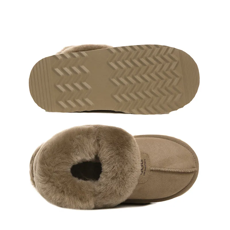 UGG Premium Detachable Fluffy Platform Scuff