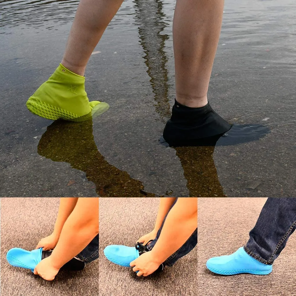 Ultra-Tech Rain Shoe Covers | Reusable Silicone Shoe Covers