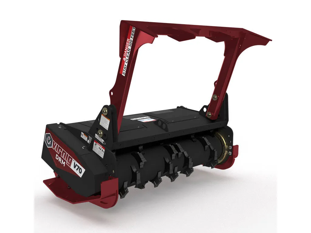 VIRNIG V70 skid steer drum mulcher