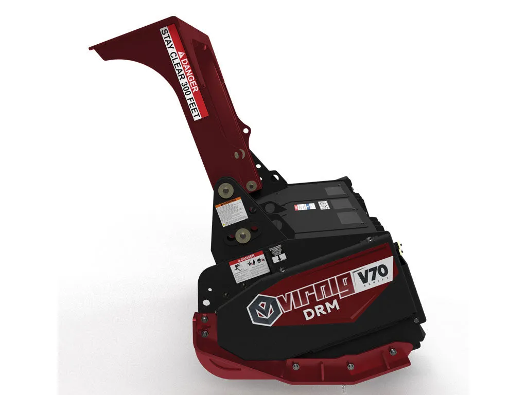 VIRNIG V70 skid steer drum mulcher