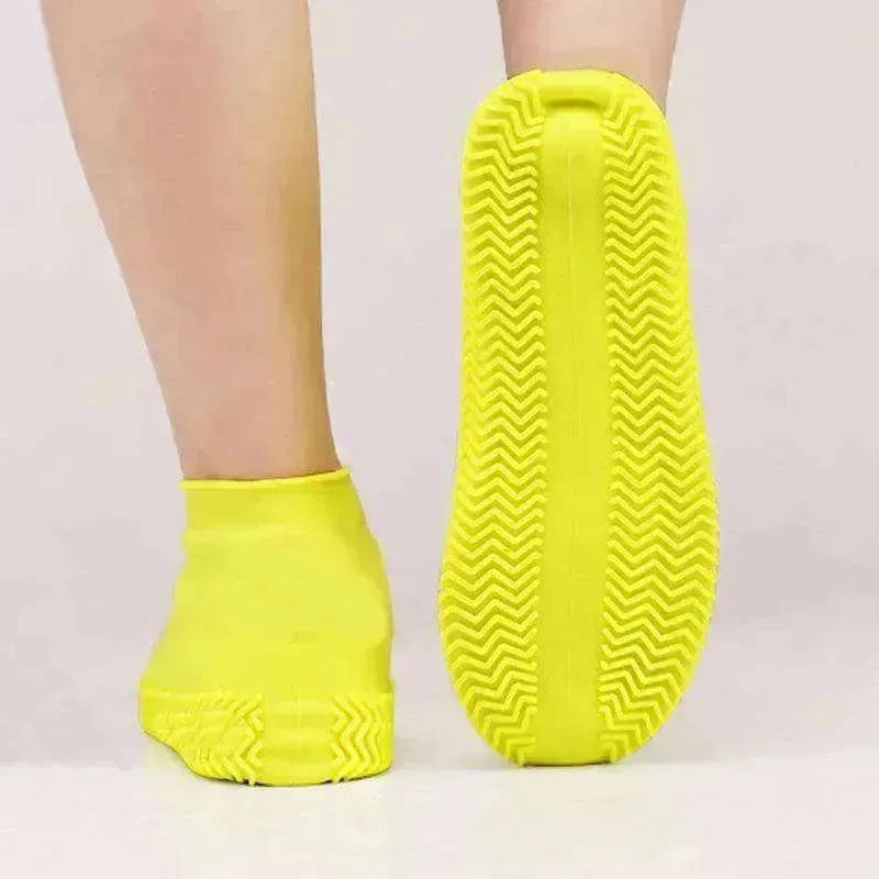 Waterproof Latex Boot Covers, Non-Slip Unisex Shoes