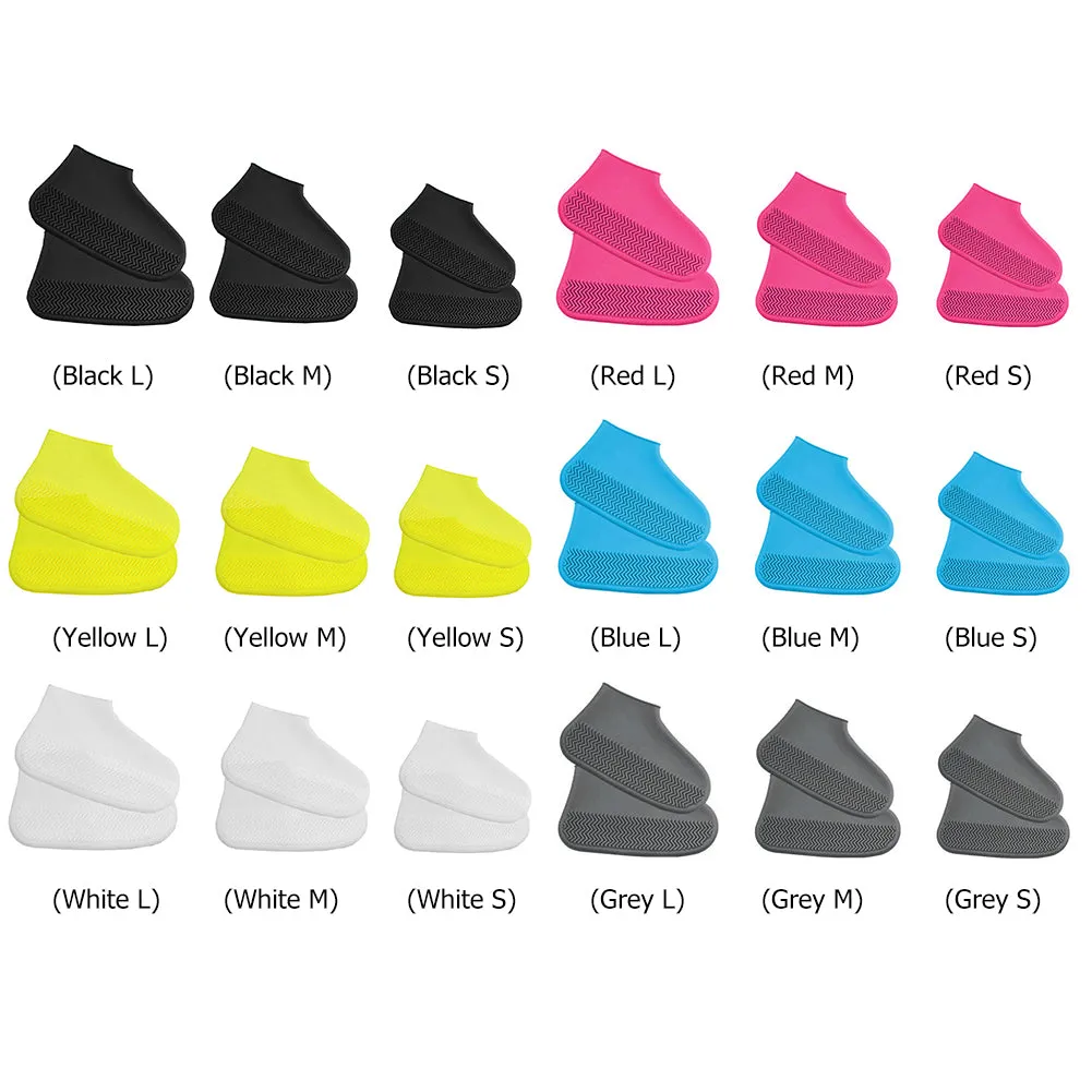 Waterproof Reusable Silicone Shoes Cover