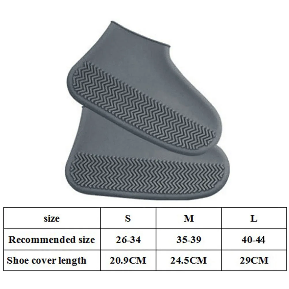 Waterproof Reusable Silicone Shoes Cover