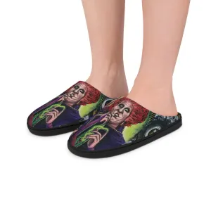 Witch Halloween Women's Indoor Slippers