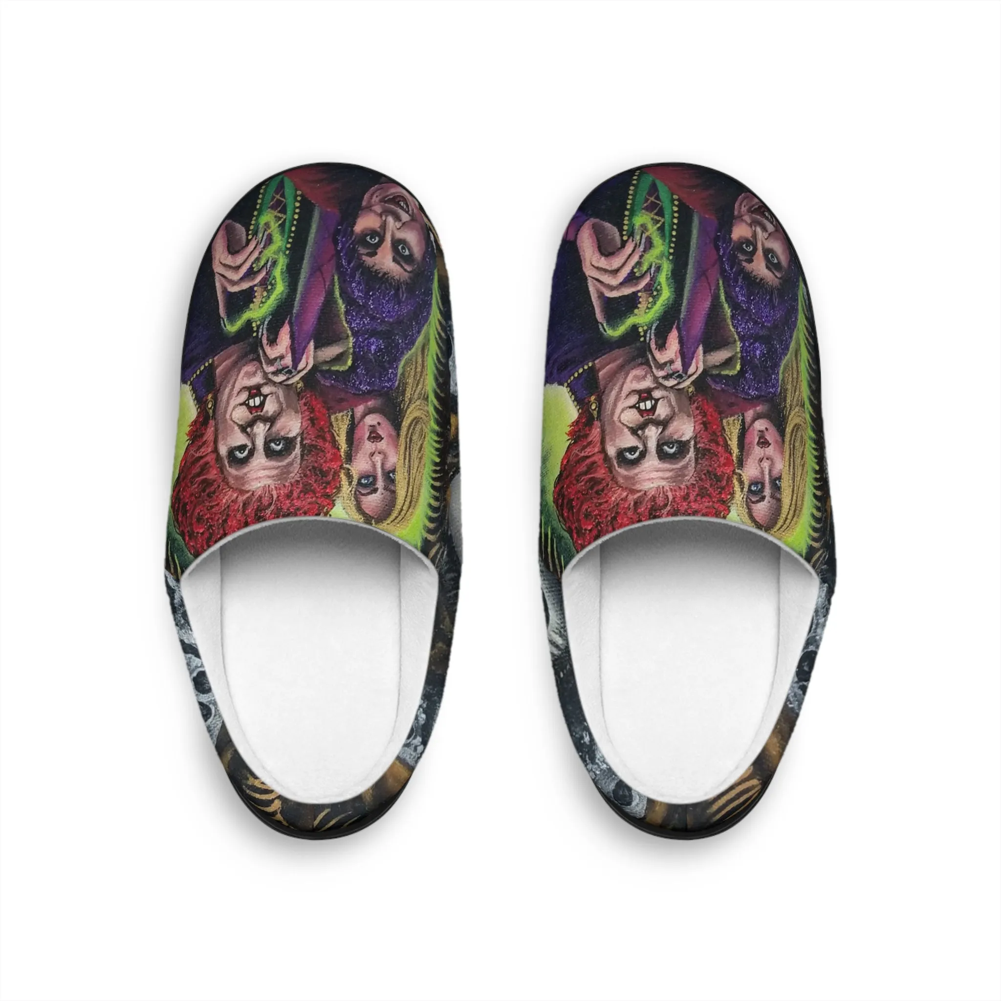 Witch Halloween Women's Indoor Slippers