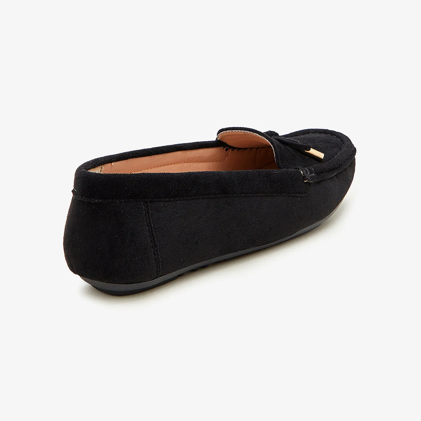 Women's Moccs with Bow Detail