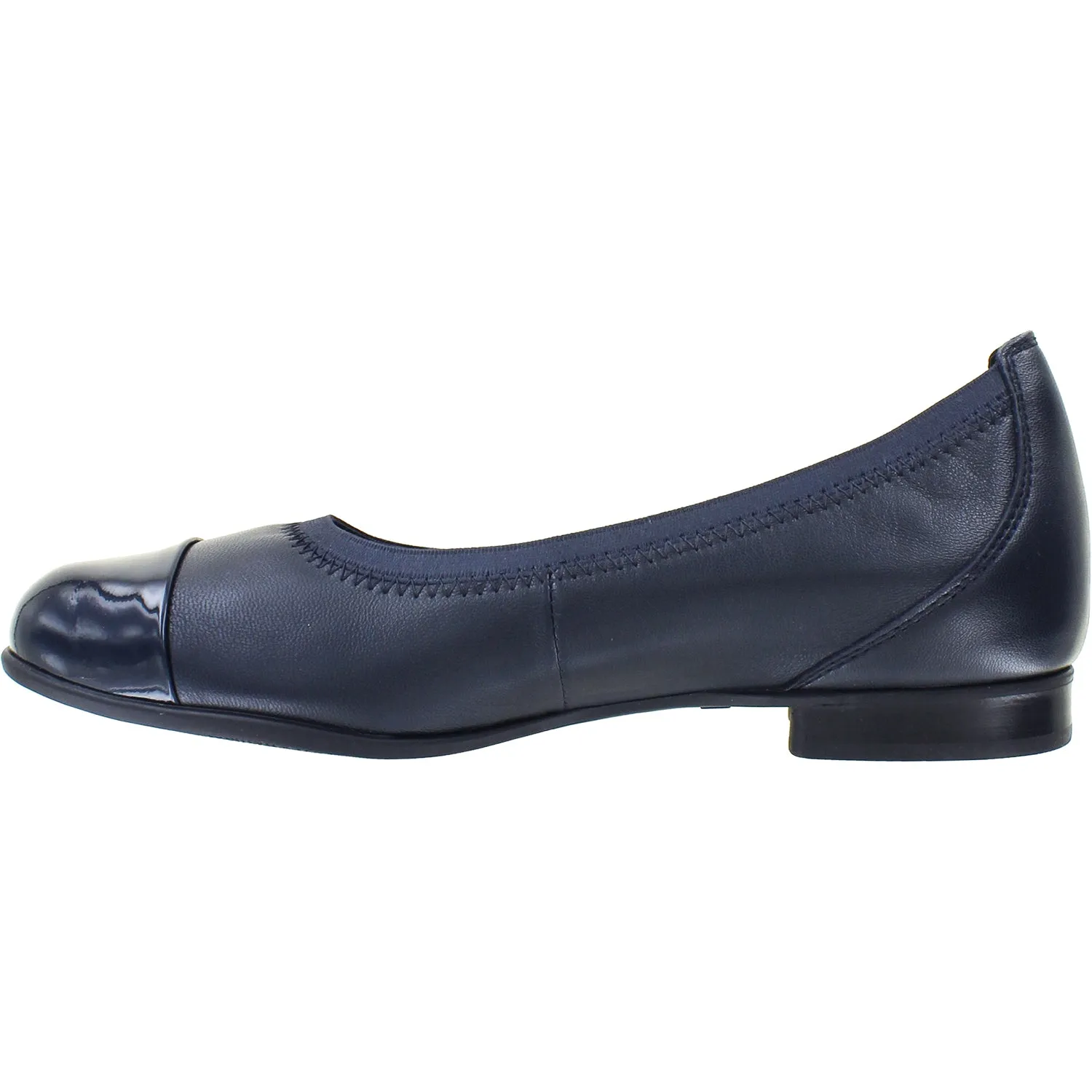 Women's Munro Mila Dark Navy Combo Leather/Patent