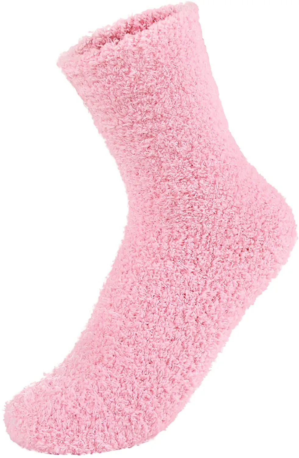 Zando Women Warm Super Soft Plush Slipper Sock Winter Fluffy Microfiber Crew Socks Casual Home Sleeping Fuzzy Cozy Sock