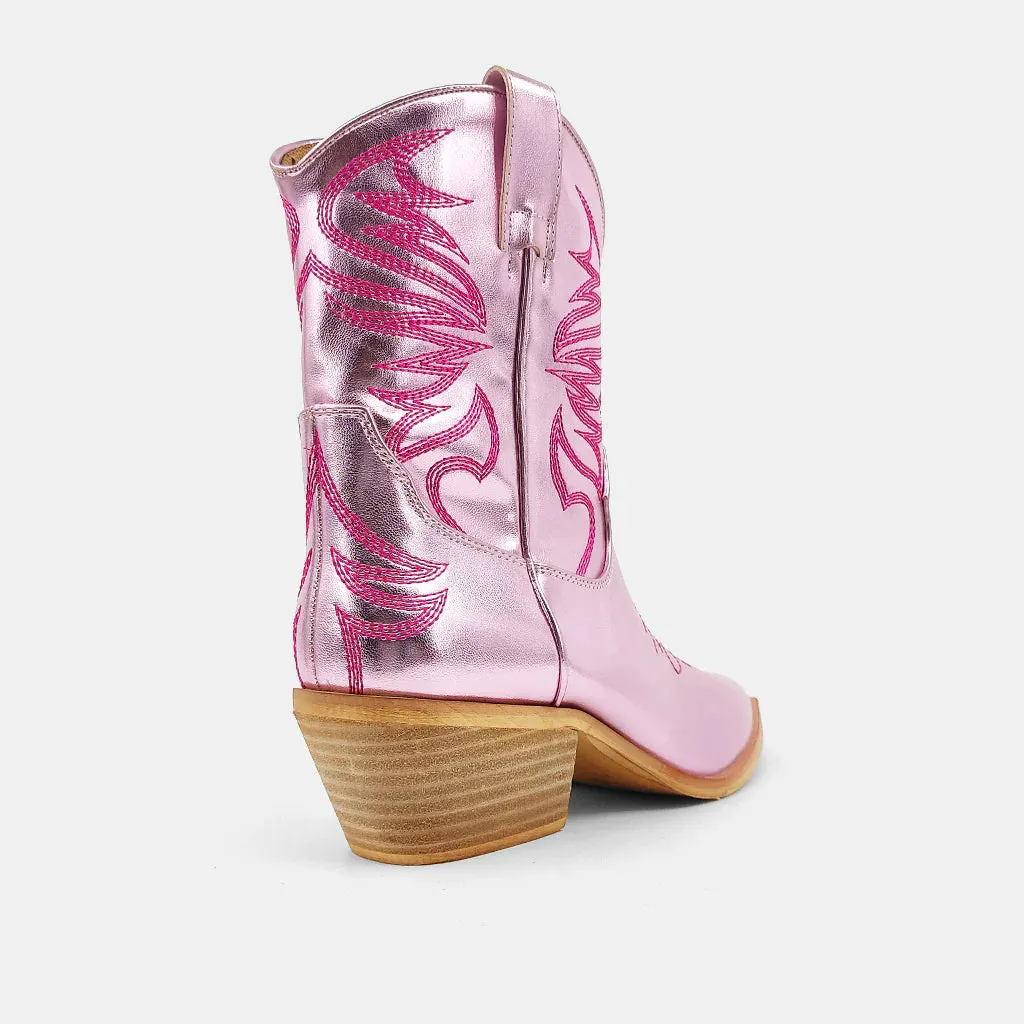 Zen Boot in Pink